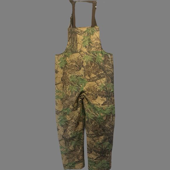 Stearns Dry Wear Camo Rain Bibs Overalls Mens XL Outdoors Hunting Camping *flaw - Picture 3 of 12
